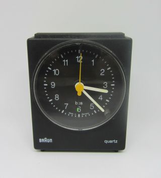 Vtg Braun Alarm Clock 4768 Ab 30 Sl Dietrich Lubs Germany Modernist Dieter Rams