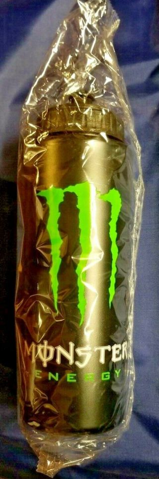 Nip Monster Energy Drink Large Plastic Water Bottle With Logo Unlock The Vault