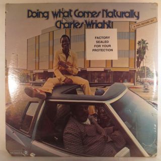 Charles Wright Doing What Comes Naturally 2xlp Dunhill/abc Funk