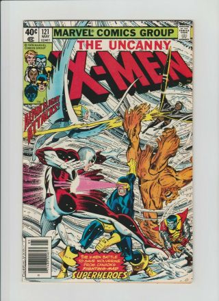 The Uncanny X - Men 121 (may 1979,  Marvel) Vf (8.  0) 1st.  Alpha Flight Story