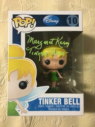 Margaret Kerry Signed Autographed Tinker Bell Funko Pop Jsa 6