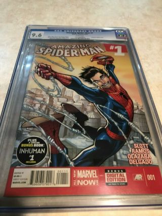 The Spider - Man 1 - Marvel Comics 2014,  Humberto Ramos Cover,  Slab Asm