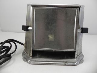 Antique Art Deco Electric Sun Chief Model 680 Sided Sliced Toaster