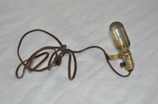 Vintage Clip - On Sewing Machine/tool Lamp/light