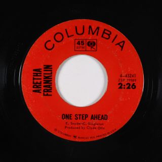 Northern Soul 45 - Aretha Franklin - One Step Ahead - Columbia - Mp3 - Samples