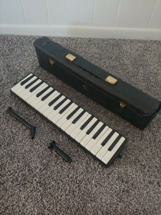 Vintage Hohner Melodica Piano 36 With Mouth Piece & Case - Made In Germany