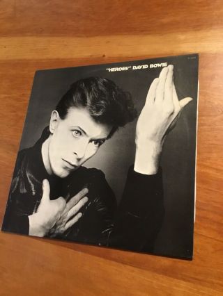 David Bowie ‘heroes’ Vinyl Lp (pl 12522).  Uk Post.