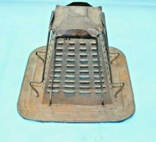 Antique Camp Fire / Camp Stove 4 Slice Toaster