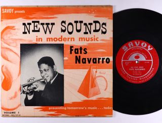 Fats Navarro - Sounds In Modern Music 10 " - Savoy - Mg - 9005 Mono Dg