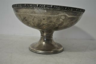 Vintage Marked Sterling Silver.  925 Tiffany & Co Pedestal Candy / Nut Dish 307g