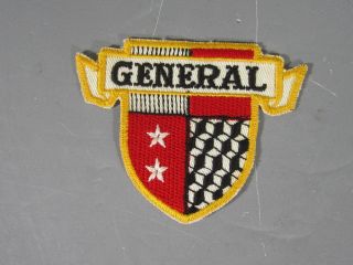 General Tires Patch / Old Stock Of Closed Embroidery Company /