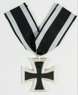 Ww1 German Iron Cross 2nd Class W Ribbon