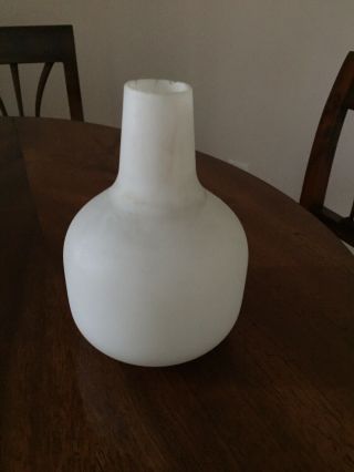 Mid Century Modern Lamp Shade Milk Glass