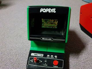 Nintendo Game And Watch Popeye Vintage Tabletop