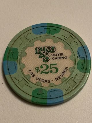 King 8 $25 Casino Chip Las Vegas Nevada 3.  99