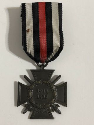 1914 - 1918 World War I Service Medal W/ Ribbon