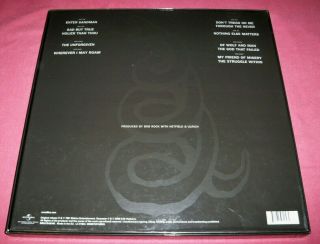 METALLICA Black Album LIMITED EDITION - 4 x VINYL 45 RPM,  180 Gram,  2008 BOX SET 3