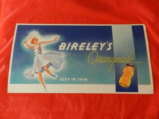 Vintage Advertising Sign - 1937 Bireley 