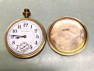1914 South Bend Pocket Watch Grade 219 Model 2.  Parts/repair