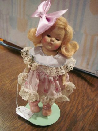 Vintage Ginny Doll With Outfit And Hair Ribbon