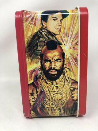 Vintage 1983 The A - Team Metal Lunchbox NO THERMOS 2