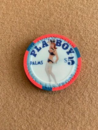 $5 Palms Playboy Club Vegas (anna Nicole Smith) Uncirculated