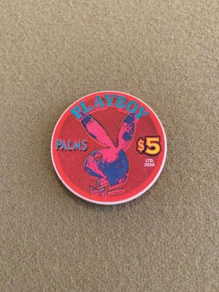 $5 Palms Playboy Vegas (2003) Uncirculated