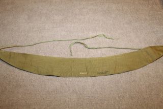 Ww1 U.  S.  Army Officers Removable Khaki Uniform Tunic Collar,  1917 Dated