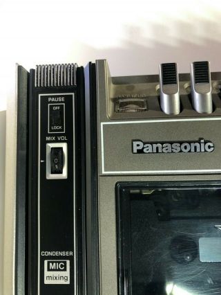 Vintage PANASONIC RQ - 320S Cassette Tape Player Recorder Made in Japan 3