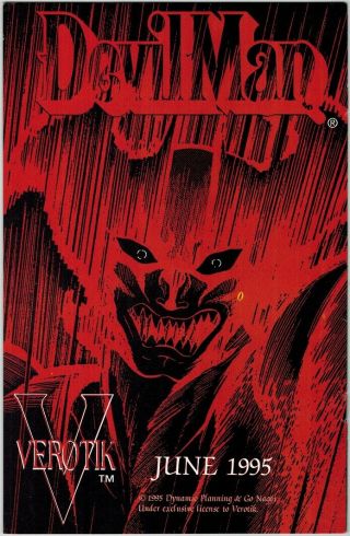 Satanika 2 (1995) F/VF Signed by Glenn Danzig Autograph 2