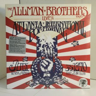Allman Brothers Band Live At The Atlanta International Pop Festival (vinyl,  Rsd)