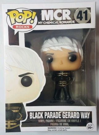 Funko Pop 41 Black Parade Gerard Way My Chemical Romance