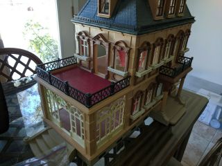 Vtg 1989 Playmobil Victorian Mansion Dollhouse 5300 3