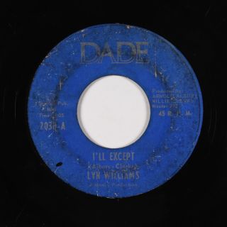 Northern/sweet Soul 45 - Lyn Williams - I 