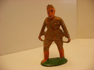 Antique Vintage Toy Lead Soldier - Stretcher Bearer 2
