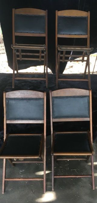 Late 19th/early 20th Century Oil Cloth Panels Only From Campaign Folding Chairs
