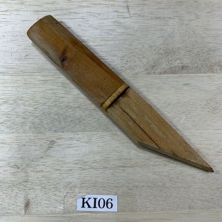 Vintage Carbon Steel Japanese Kiridashi Kogatana Wood Carving Knife Ki06