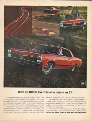 Vintage Ad For Pontiac Lemans Hardtop Red Stripes Photo (101016)