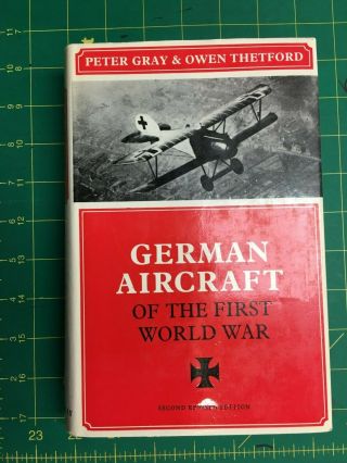 German Aircraft Of The First World War,  600pp,  Dc,  Hb,  Near,  Strong Spine