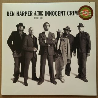 Ben Harper Lifeline 180 Gram Factory Vinyl Lp 2007 Usa W/ Hype Sticker