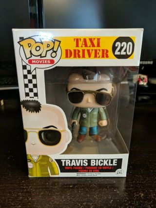 Funko Pop Taxi Driver Travis Bickle (robert De Niro) In Soft Protector