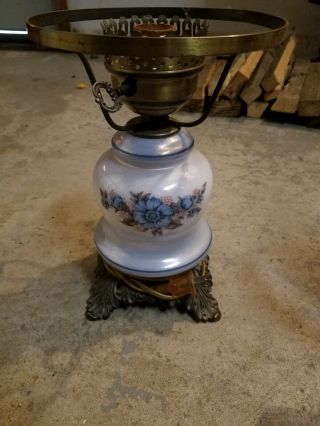 Victorian/vintage/antique Gwtw Style Lamp.  For Refurbishing/projects/parts.