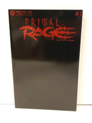 Sirius Primal Rage 1994 Atari Games 1 Comic Book