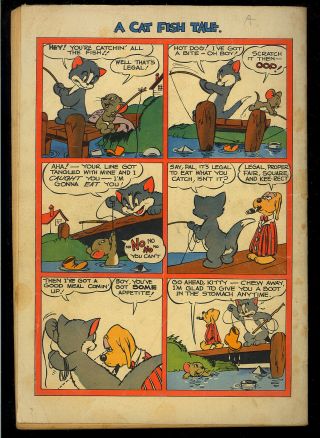 Our Gang Comics 11 1st Barney Bear & Benny Burro by Carl Barks 1944 VG 2