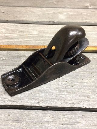 Vintage Stanley No 103 Block Plane All Early “b” Casting