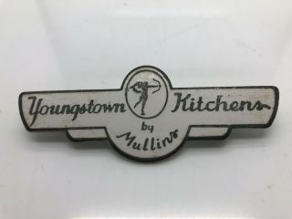 Youngstown Kitchens By Mullins Enameled Emblem Vintage