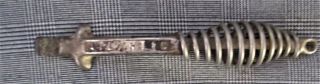 Vintage Atlantic Wood Stove Lid Lifter Coil Spring Handle
