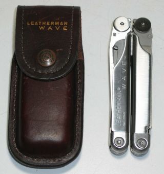 Vintage Leatherman Wave Multi Tool W/sheath