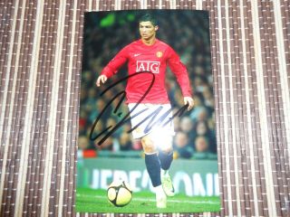 Ronaldo,  Footballer,  Signed 6 X 4 Photo