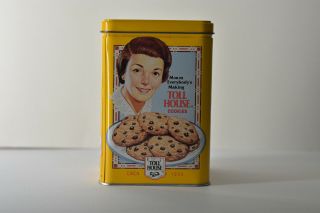 Vt Nestle Toll House Collector Cookie Tin Yellow Can -